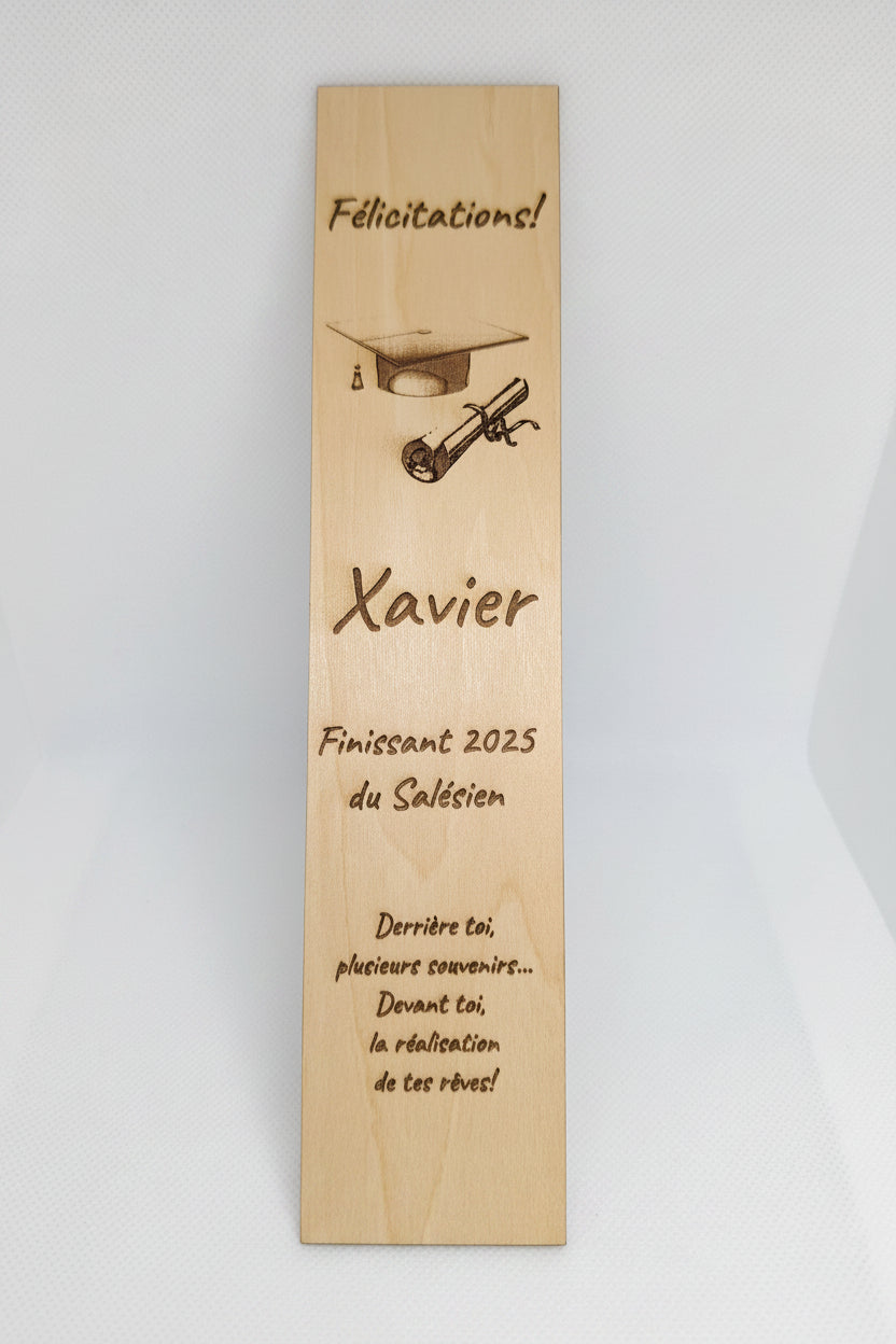 🎓 Signet de graduation personnalisé