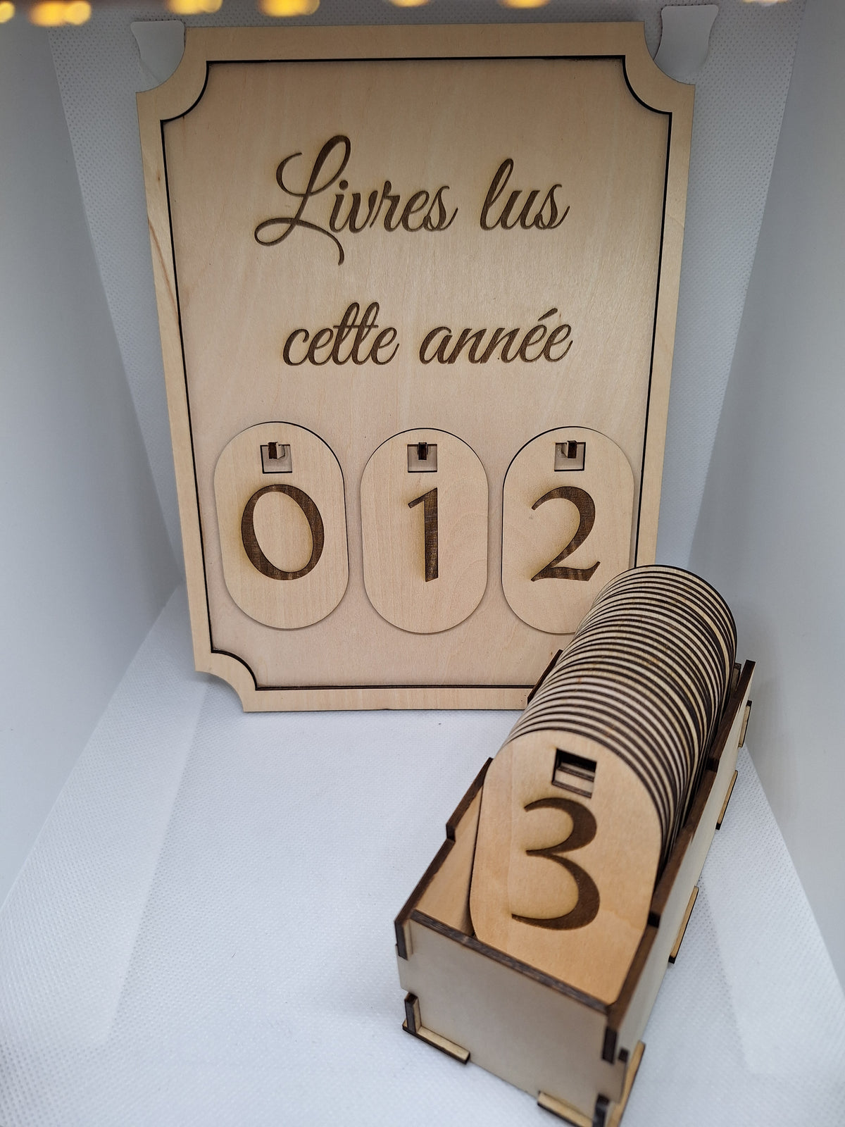 📚 Pancarte « Livres lus cette année »