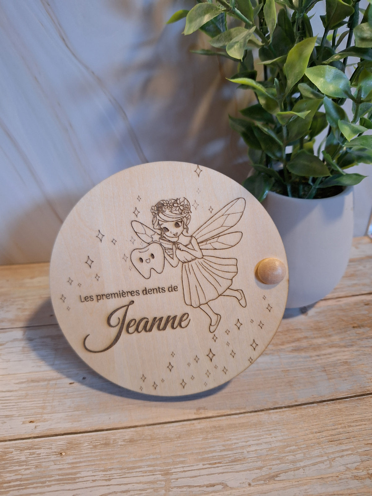 🦷 Boîte à dents de lait personnalisée pour fille et garçon