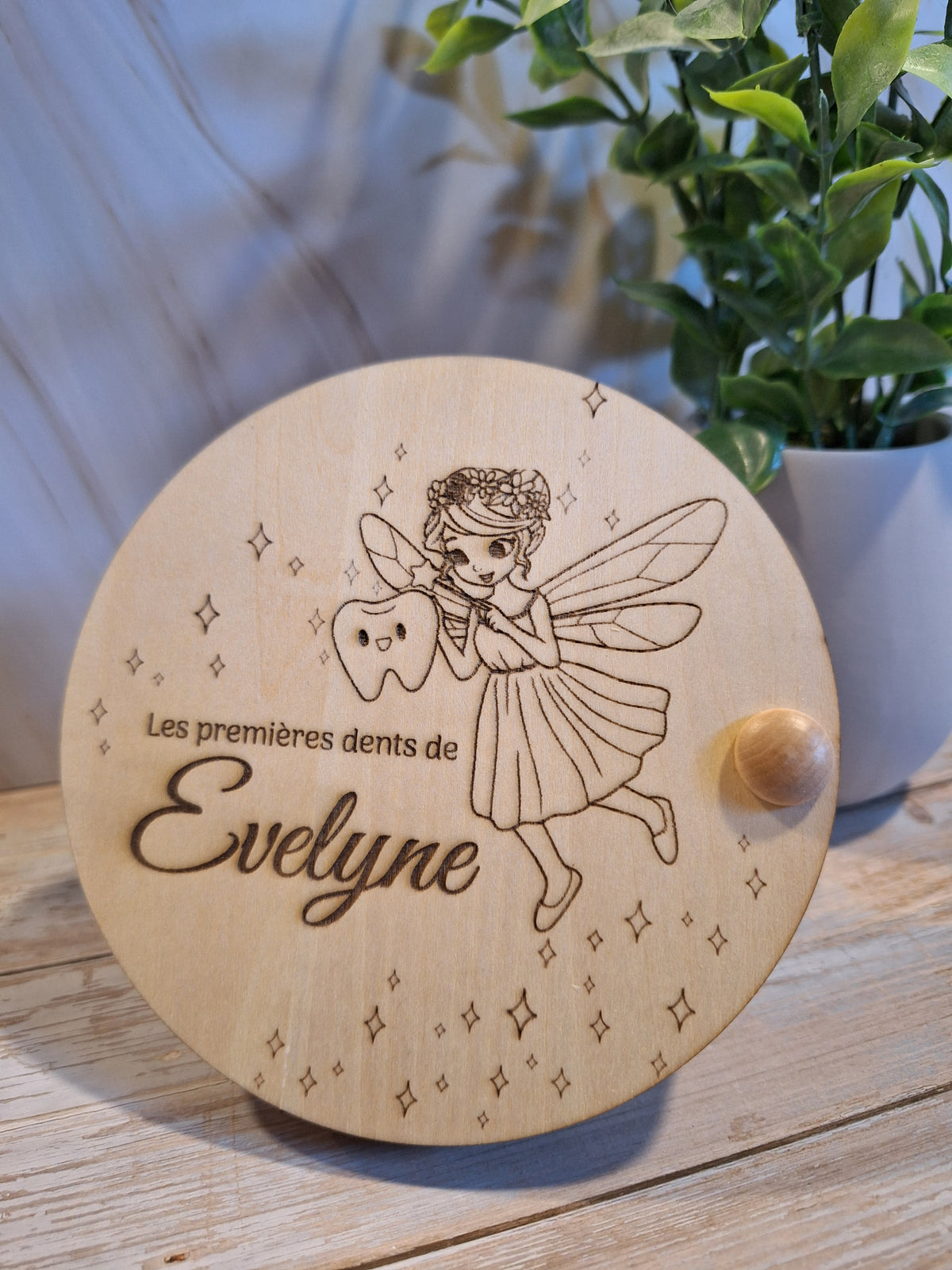 🦷 Boîte à dents de lait personnalisée pour fille et garçon